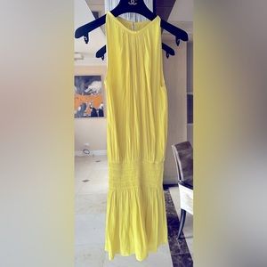 Ramy Brook dress in lemon yellow